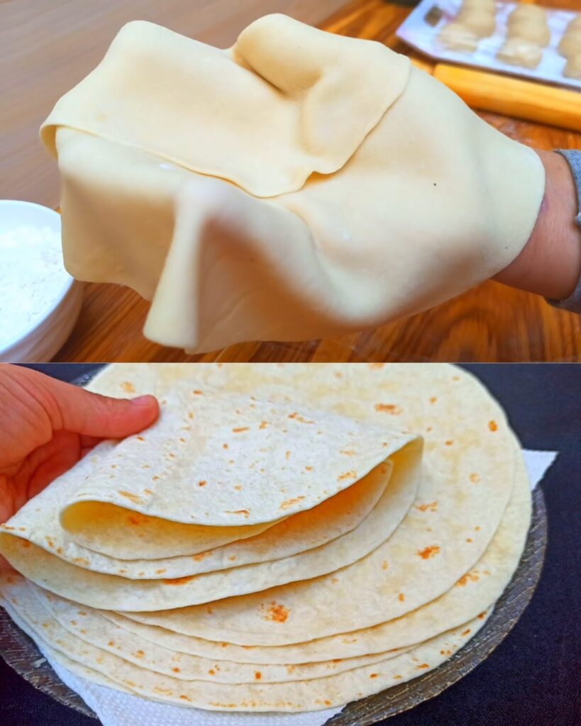 Homemade Soft Tortilla Breads