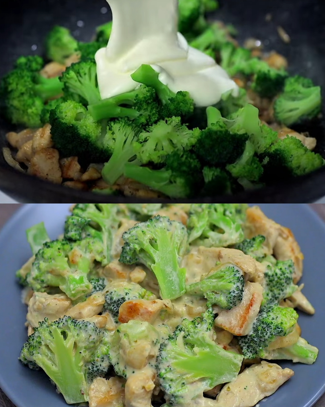 Creamy Chicken and Broccoli Stir-Fry