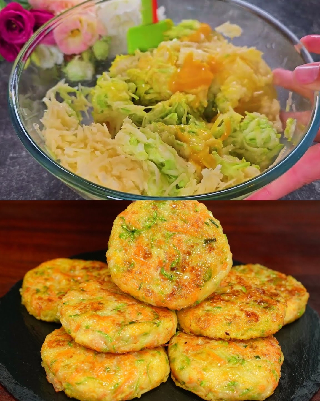Zucchini and Potato Patties