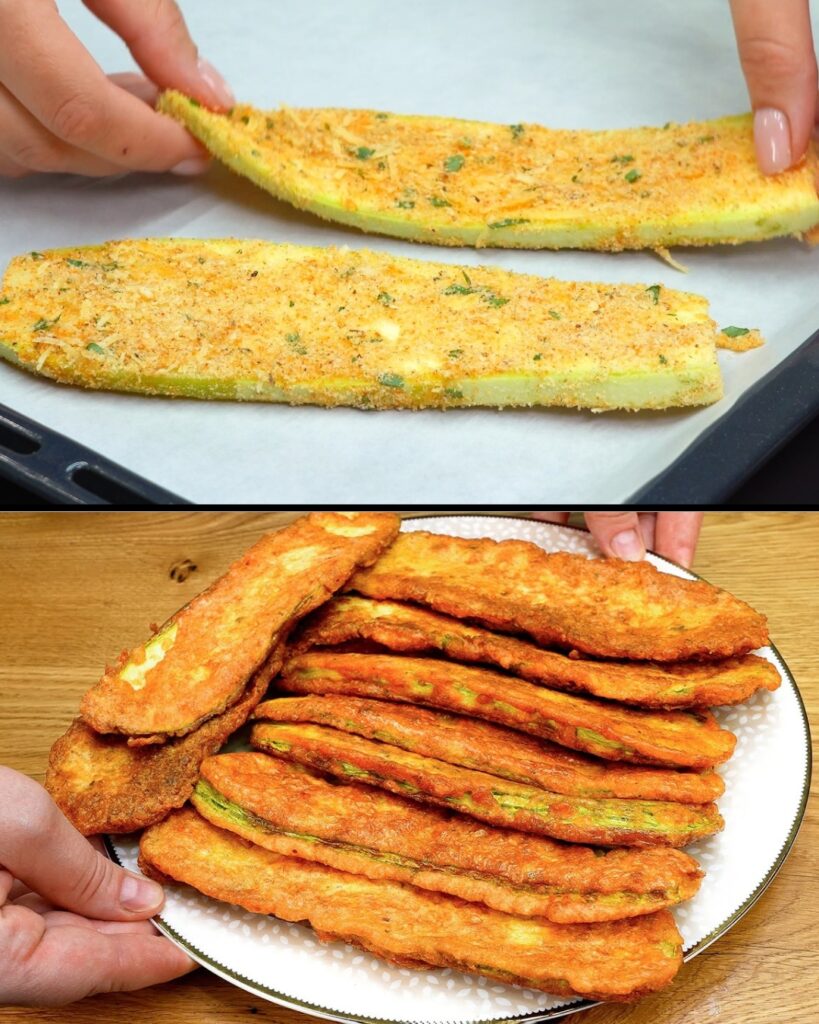 Crispy Parmesan Zucchini