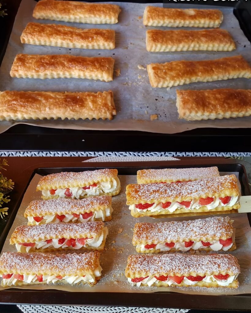 Strawberry Mascarpone Puff Pastry Delight