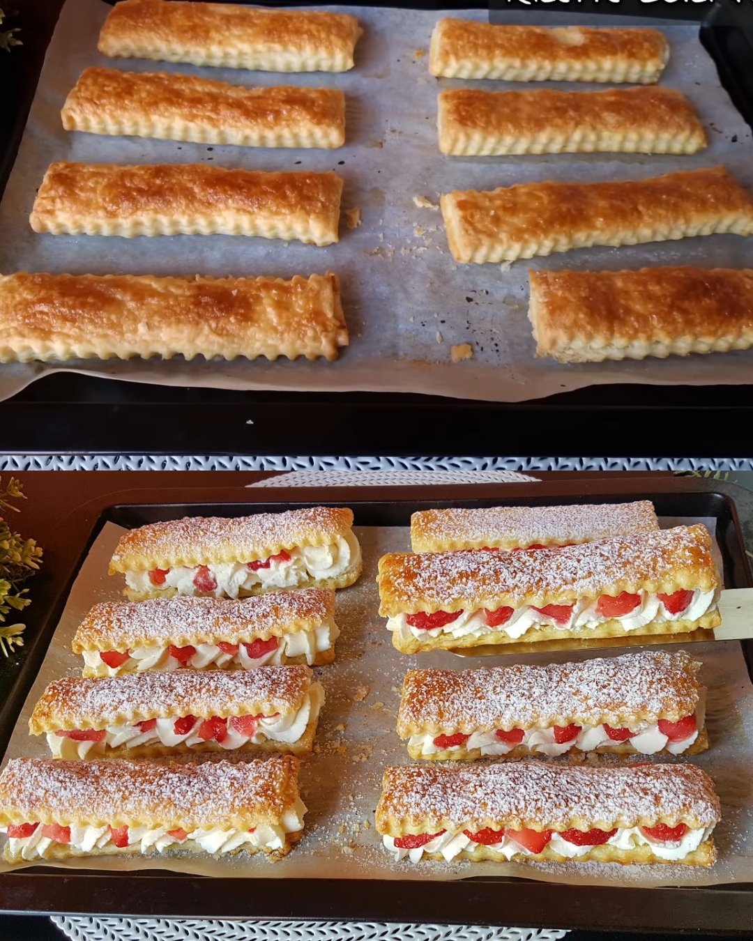 Strawberry Mascarpone Puff Pastry Delight