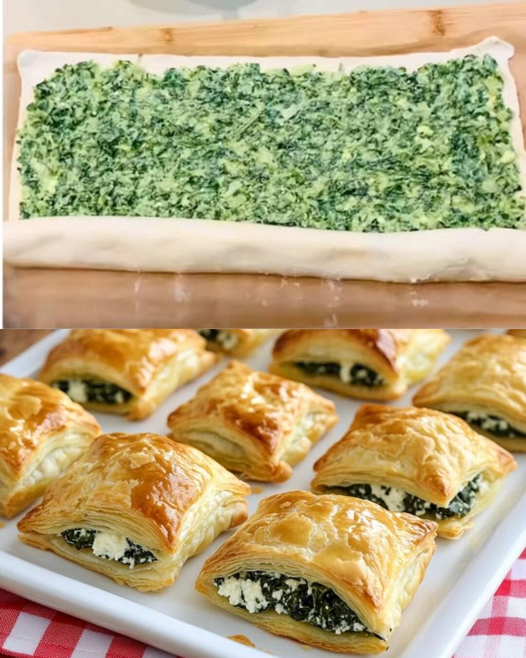 Spinach Puff Pastry Pockets