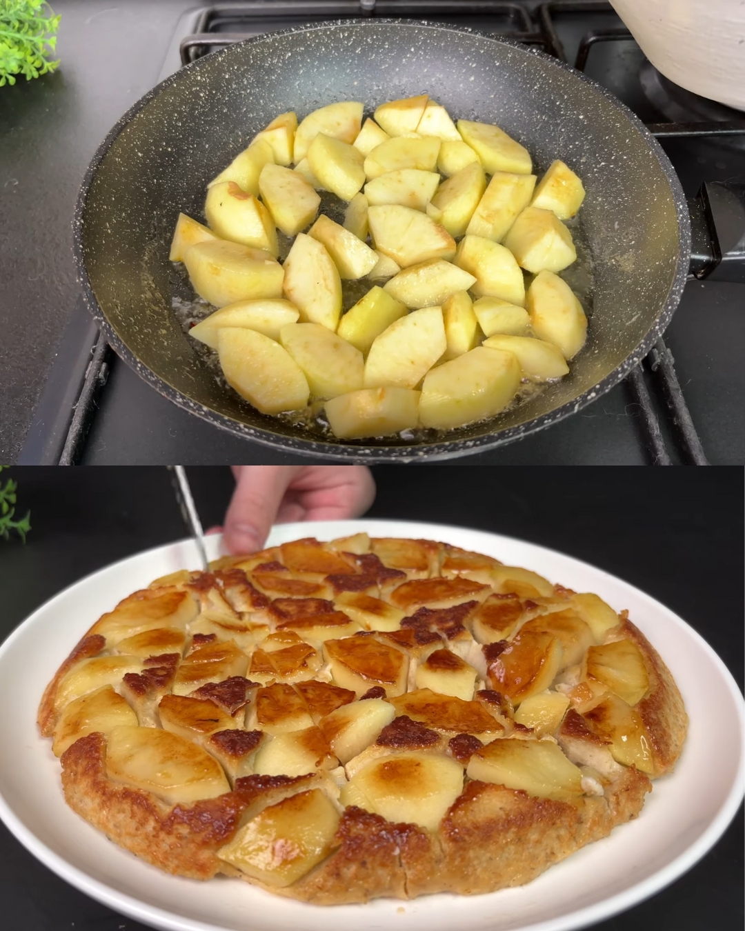 Apple Oatmeal Pancakes