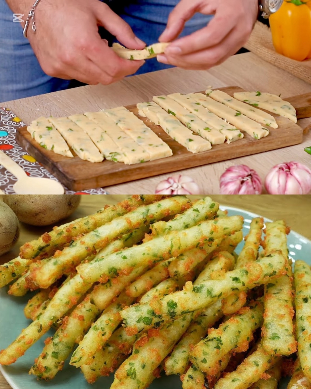 Crispy Potato Sticks