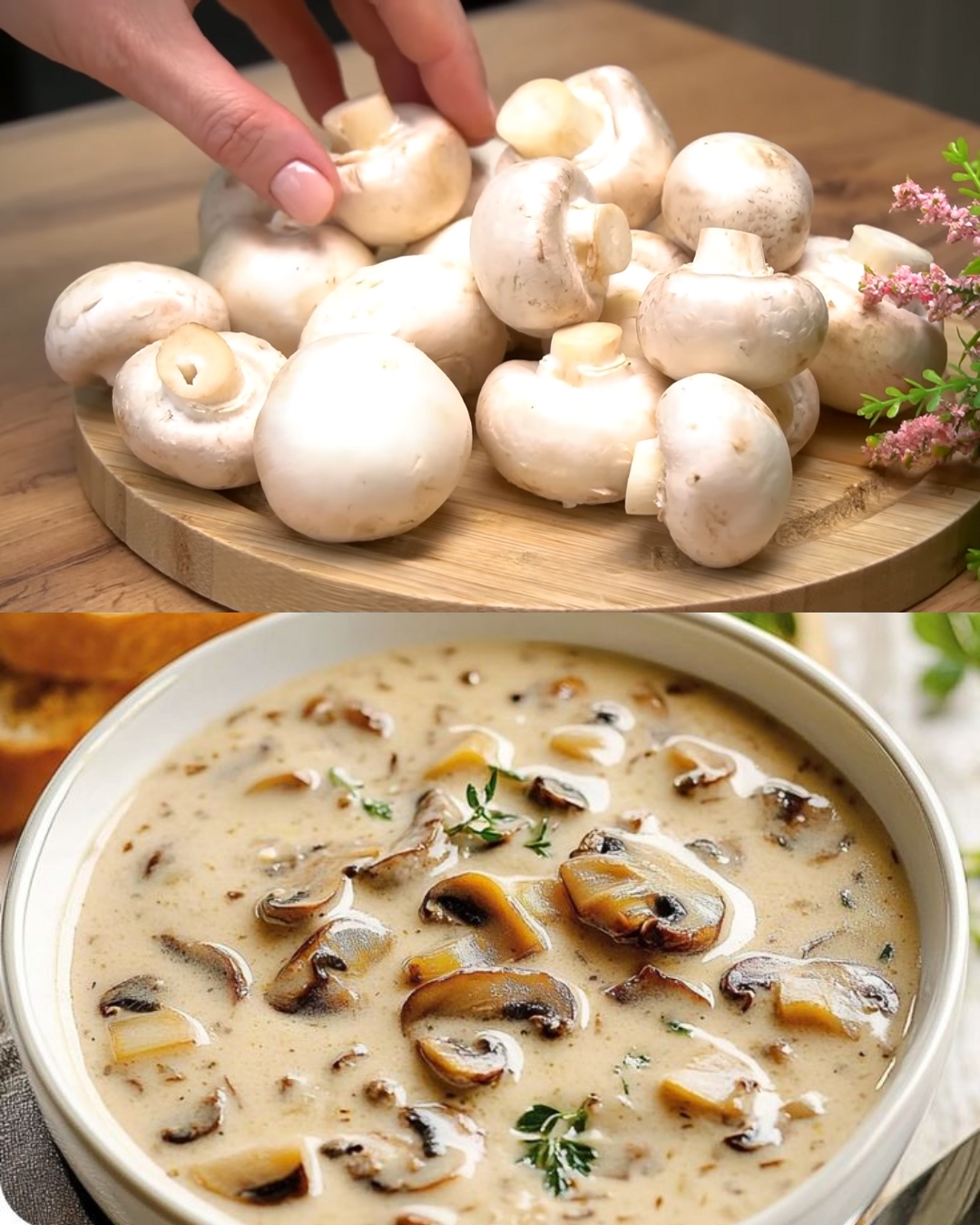 Creamy Mushroom Soup Recipe