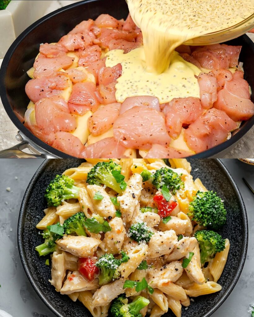 Creamy Chicken and Broccoli Pasta