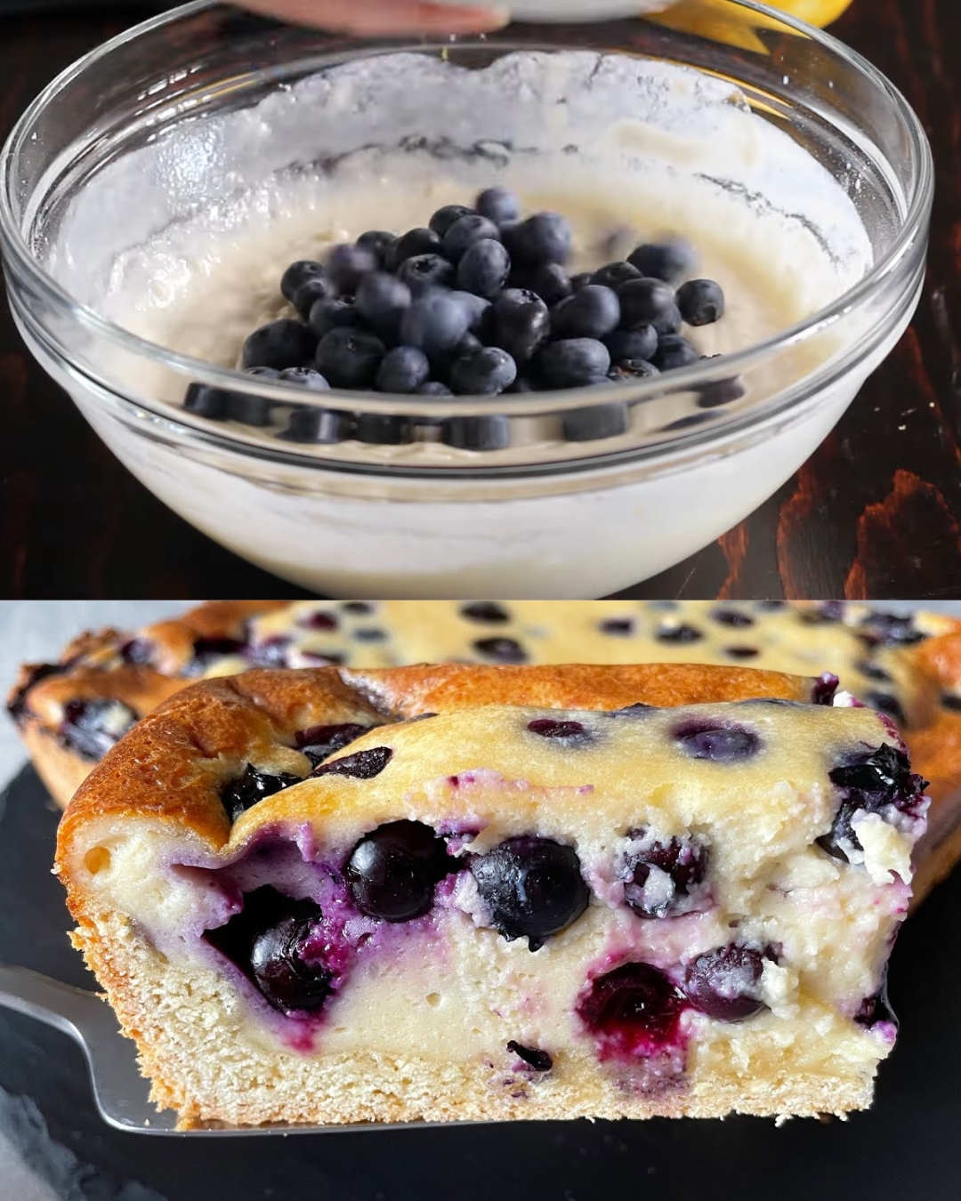 Moist Blueberry Cake