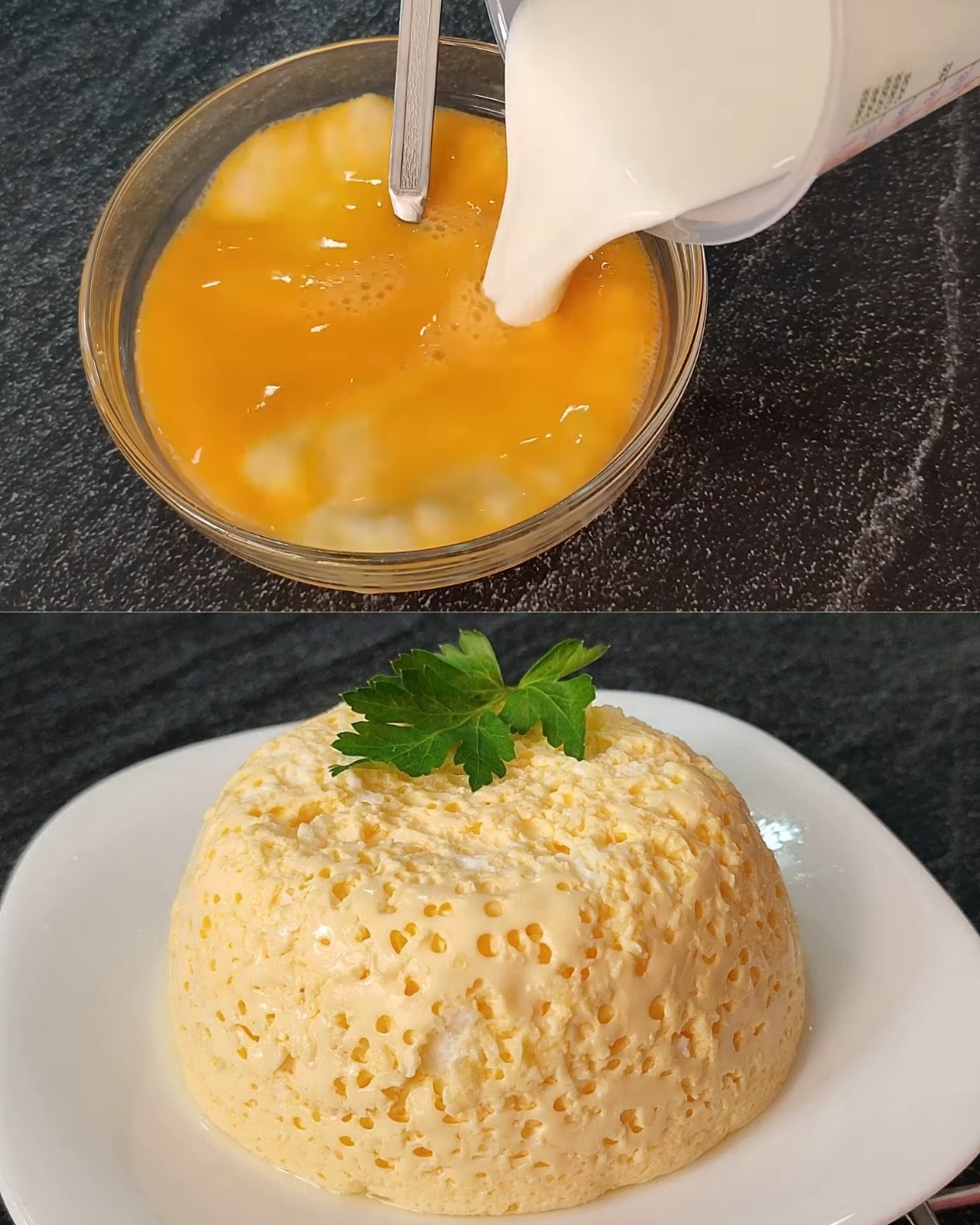 Easy Two-Ingredient Omelet