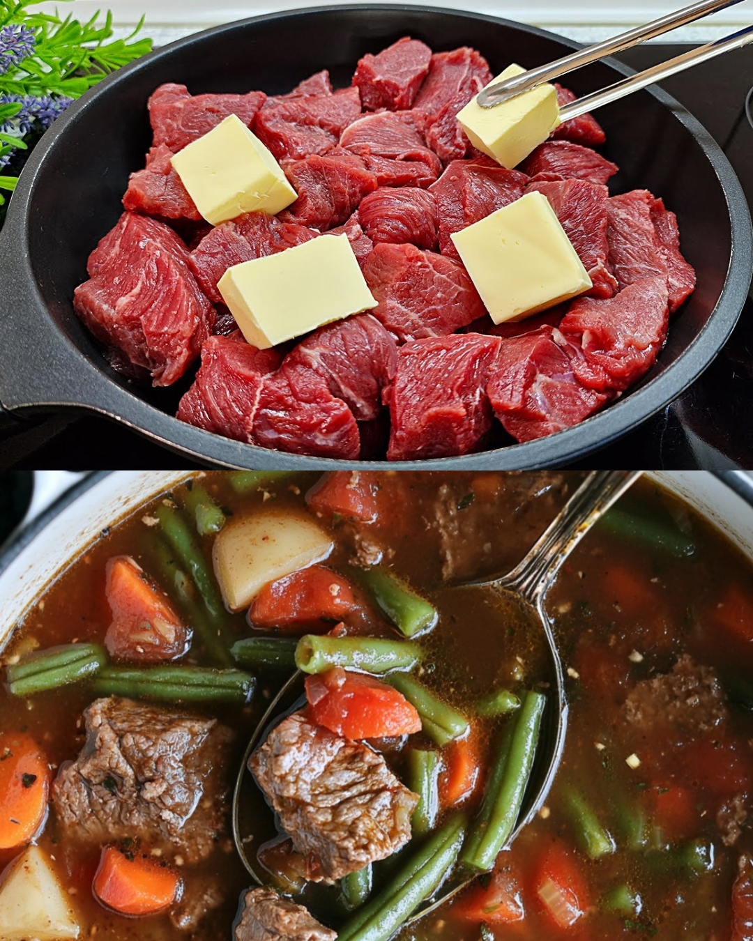Beef Vegetable Soup with Chuck Roast