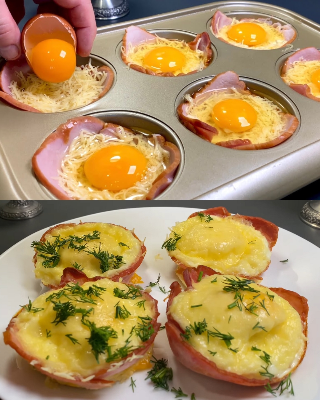 Cheesy Ham and Egg Toast