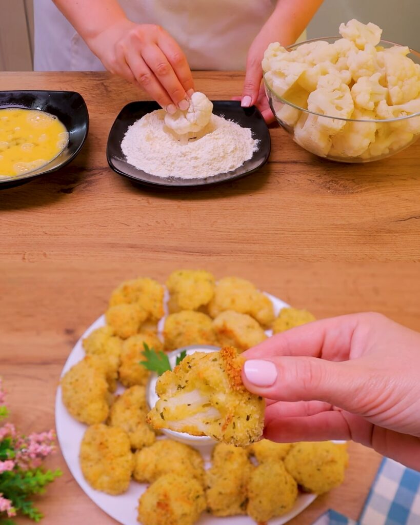 Golden Fried Cauliflower