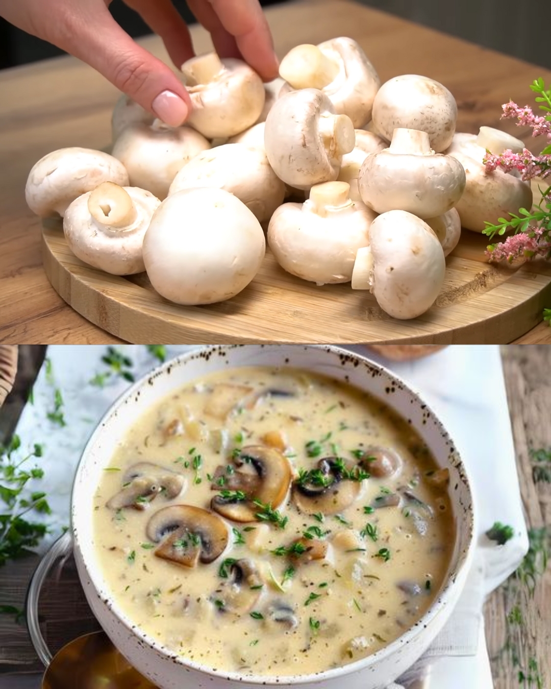 Creamy Mushroom Soup Recipe