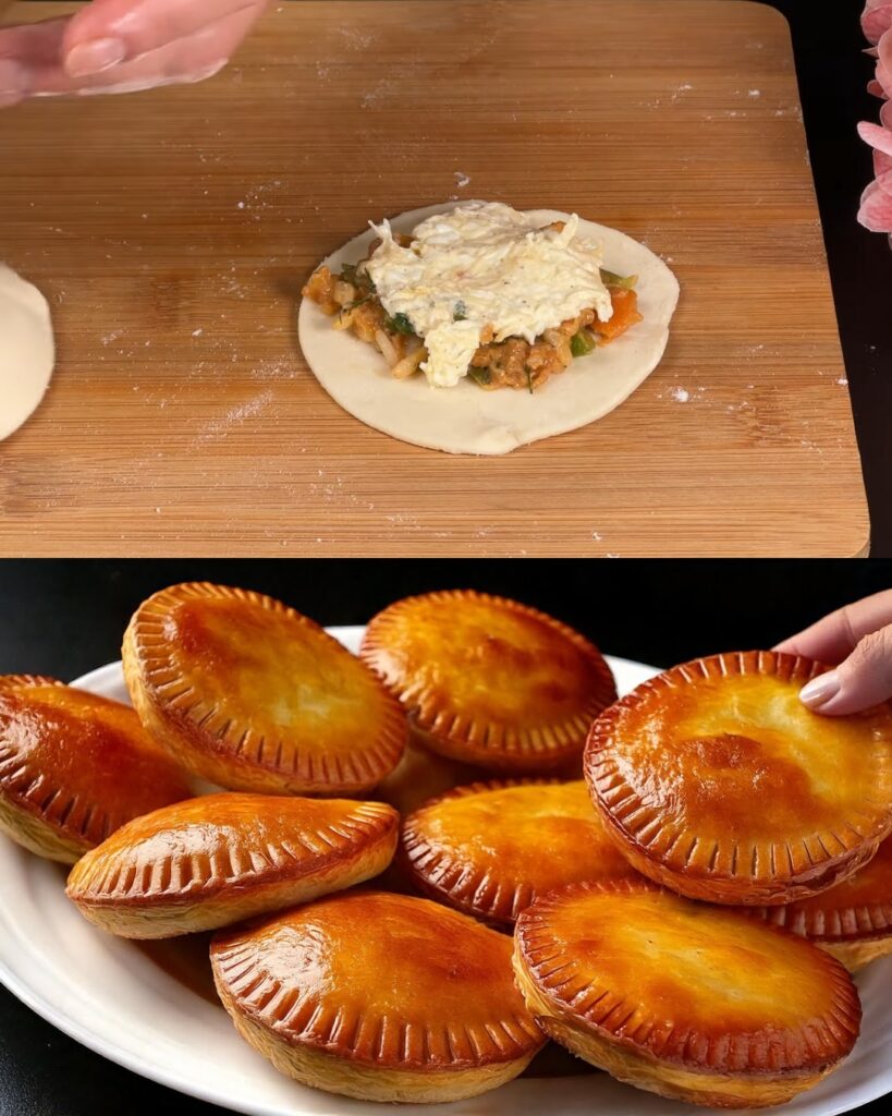 Hearty Meat and Vegetable Puff Pastry Pie