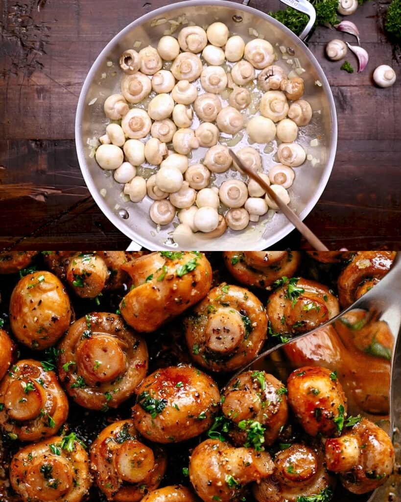 Sautéed Garlic Butter Mushrooms