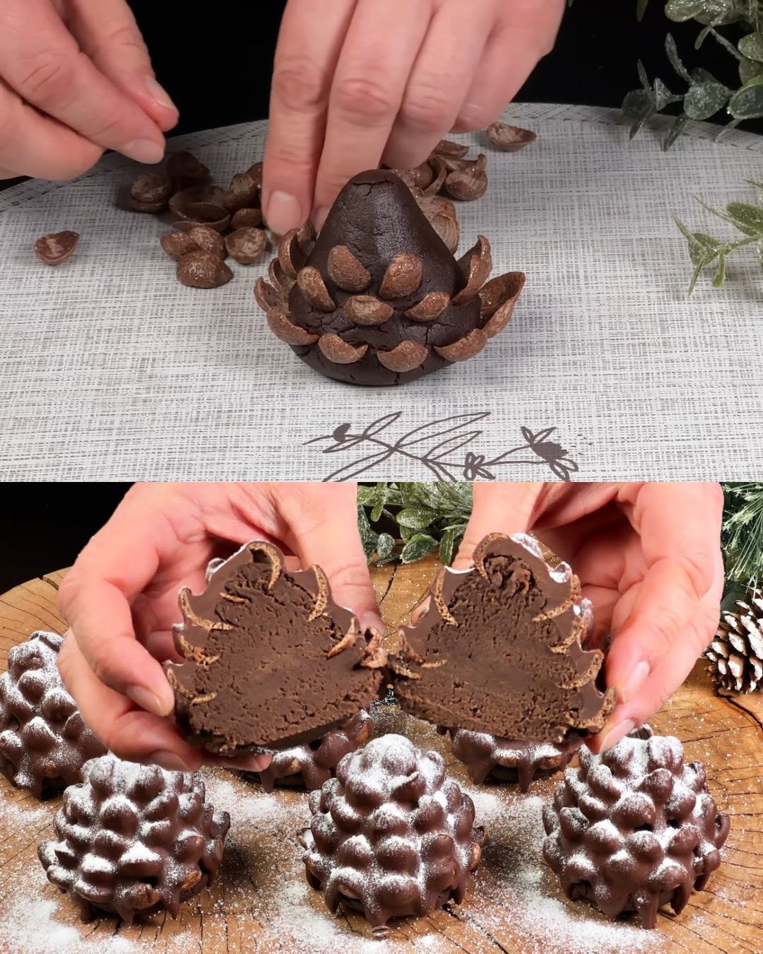 Decadent Chocolate Cookie and Cream Cheese Truffles