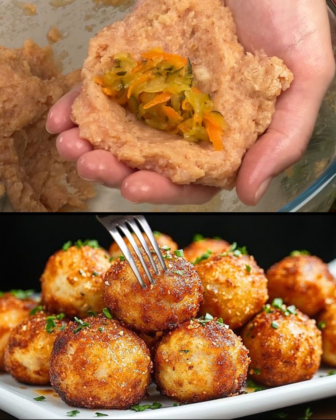 Hearty Chicken and Potato Casserole with a Pickled Twist