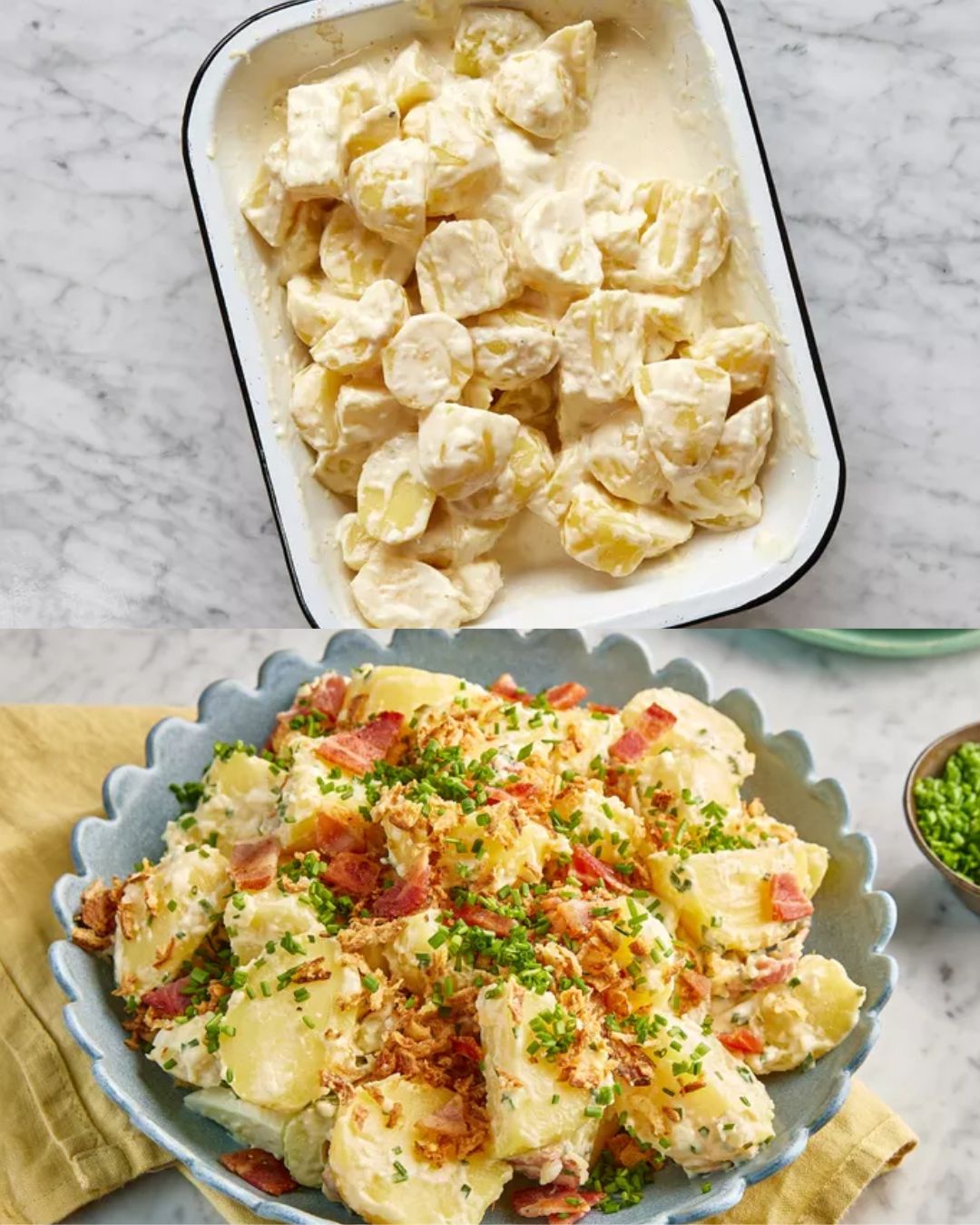 Loaded Dill Pickle Potato Salad