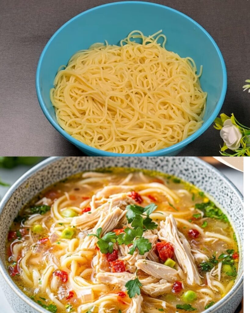 Crack Chicken Noodle Soup