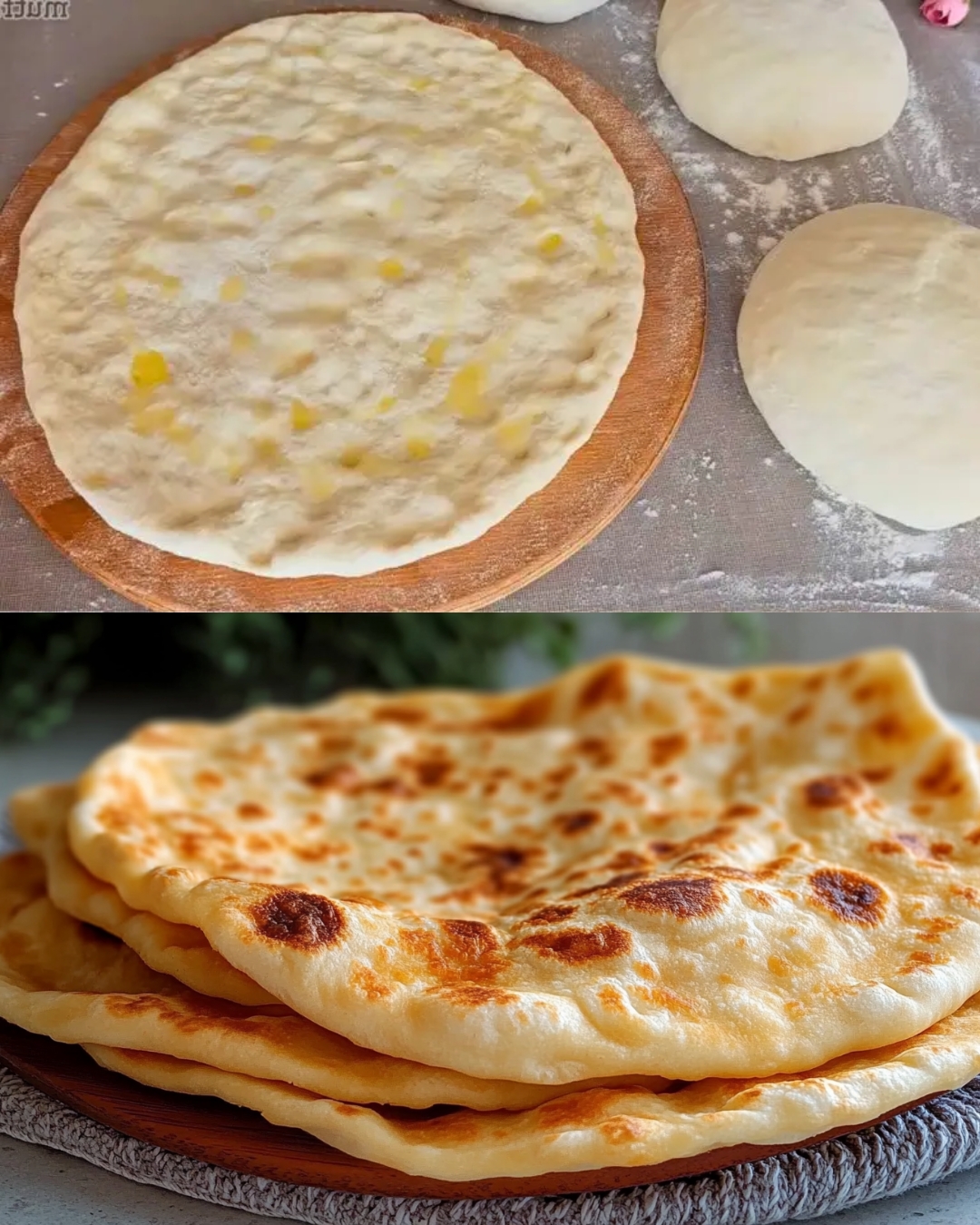 Homemade Flatbread Recipe