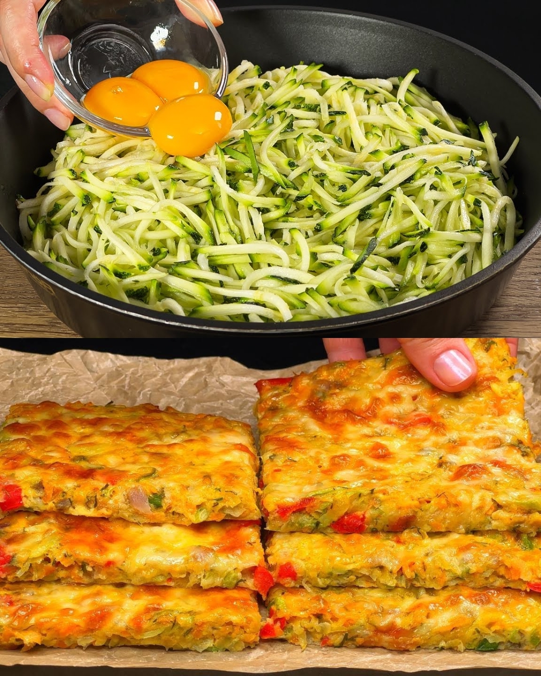 Baked Vegetable and Chicken Frittata