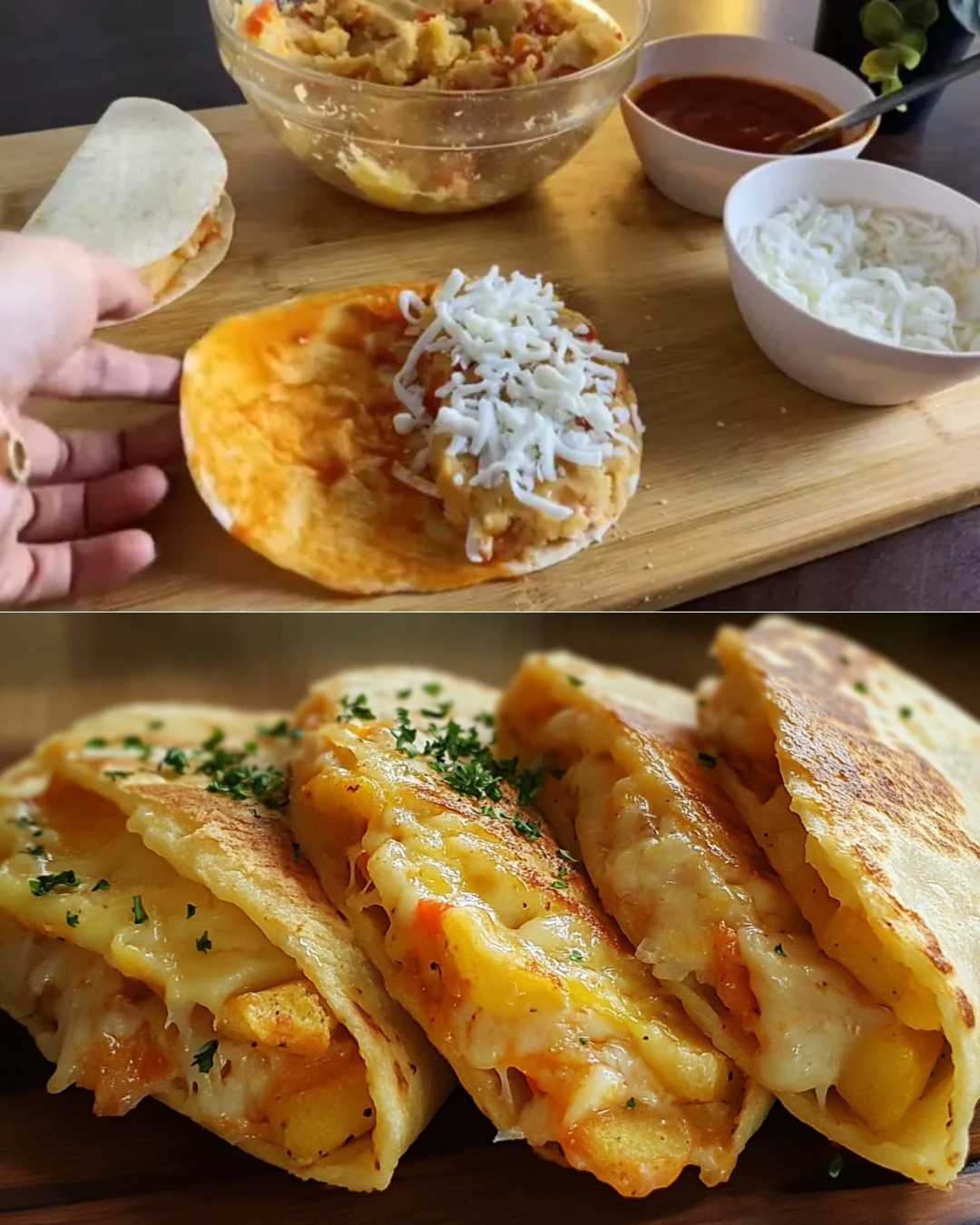 Potato Stuffed Tacos