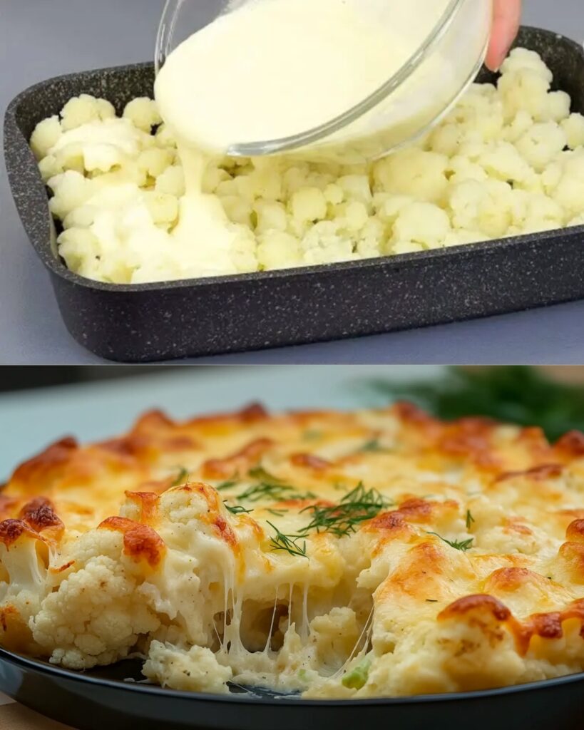 Cheesy Cauliflower Casserole