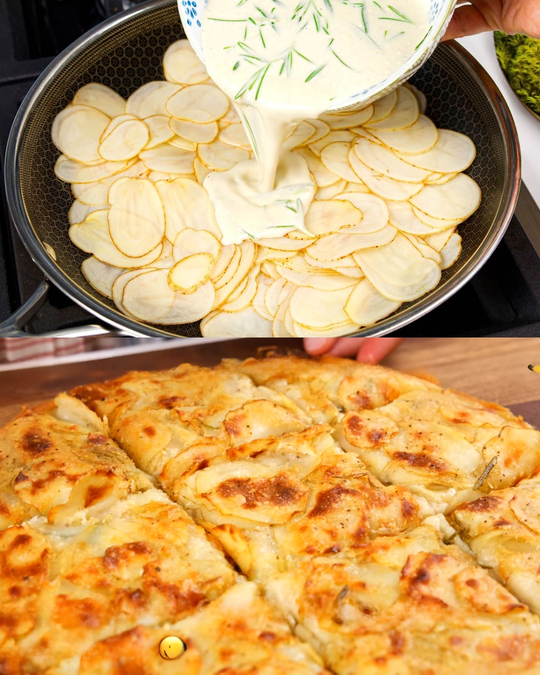 Crispy Herb Roasted Potatoes with Parmesan