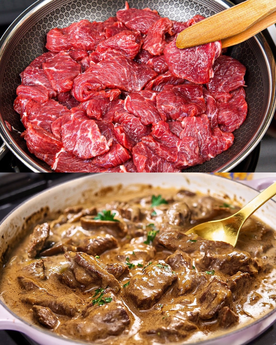Beef Stroganoff