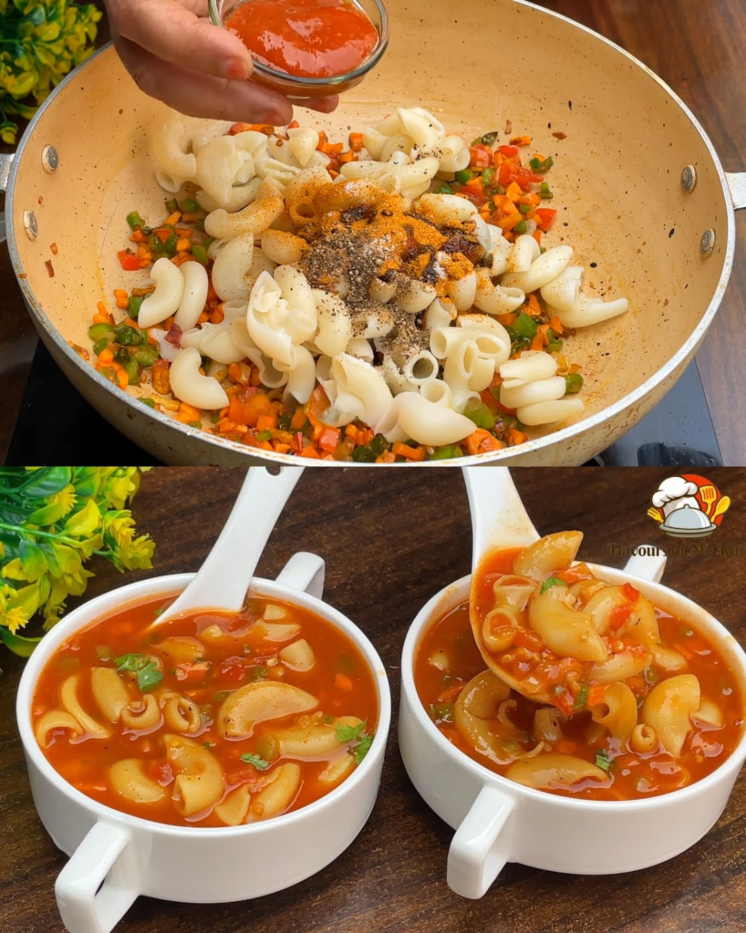 Delicious and Yummy Soupy Pasta Recipe