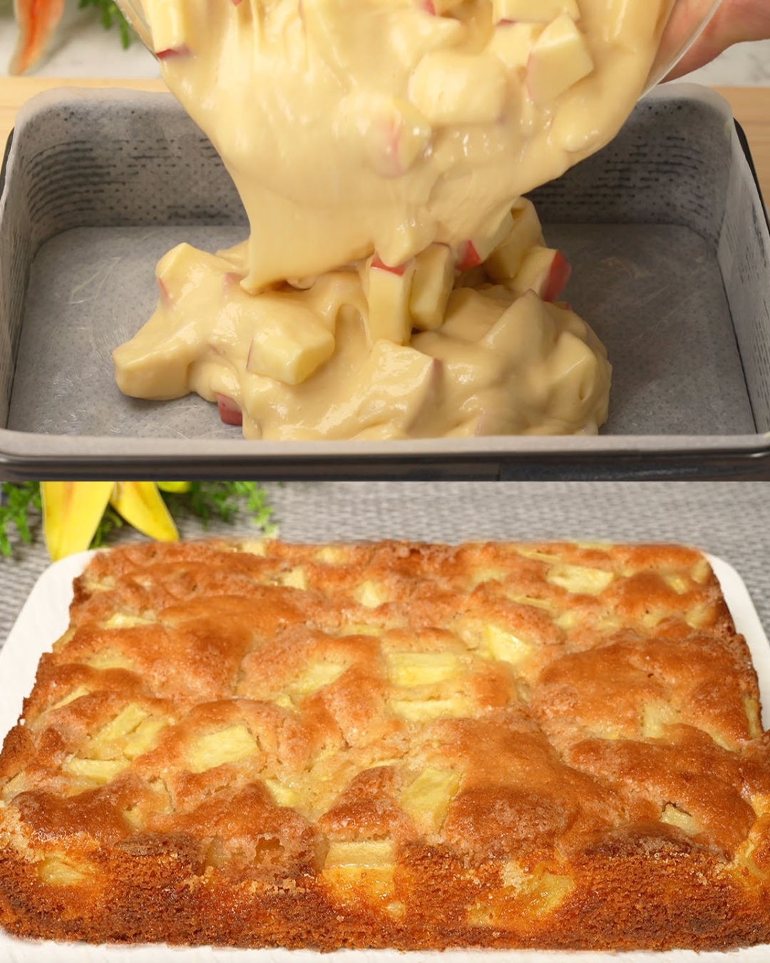 Apple Yogurt Cake