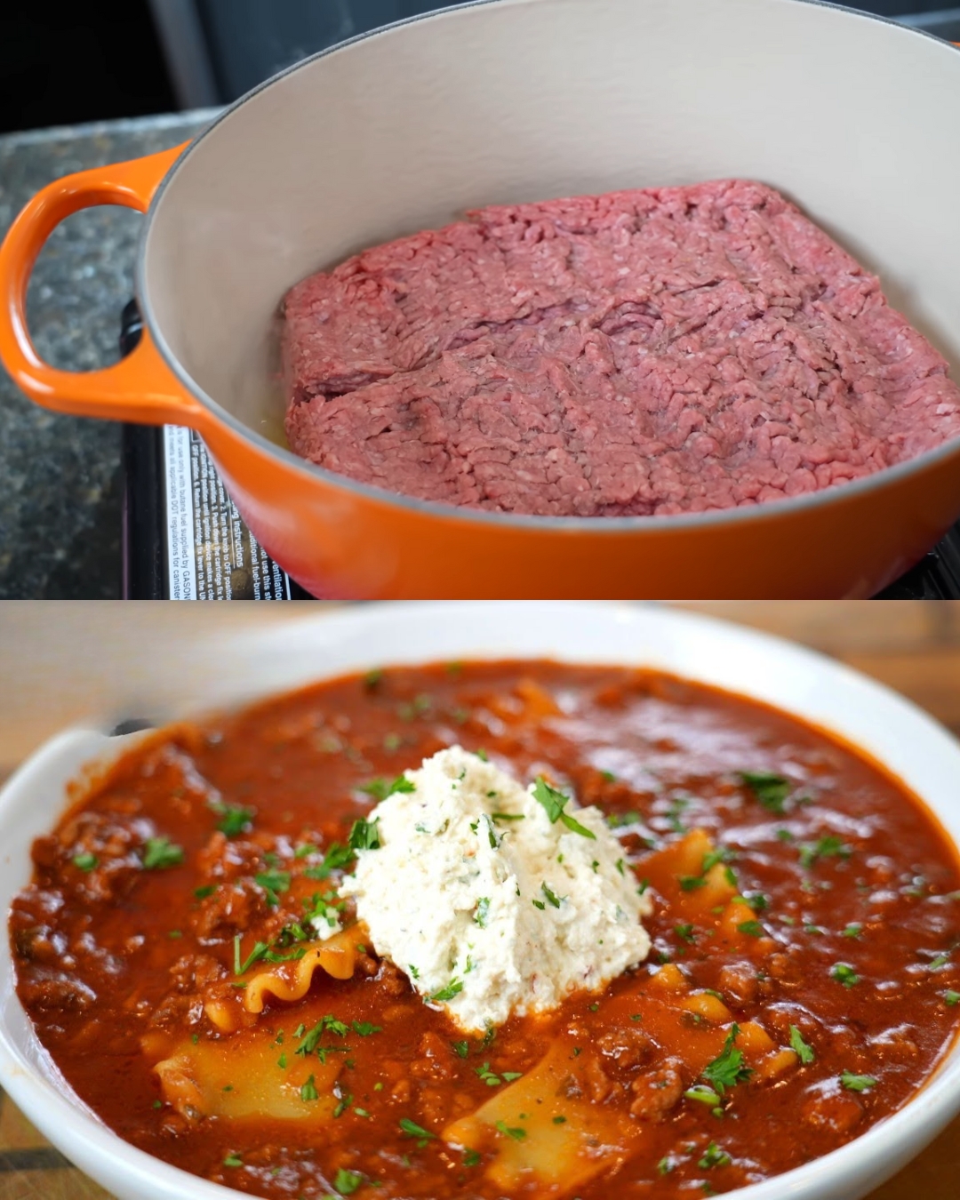 Lasagna Soup Recipe
