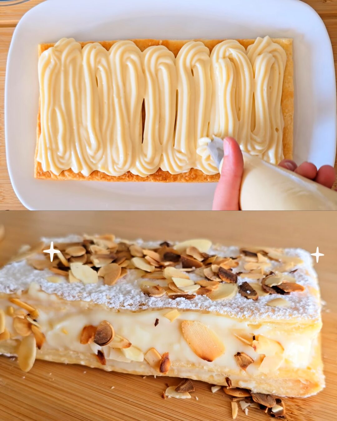 Thousand Leaves Cream Pastry Recipe