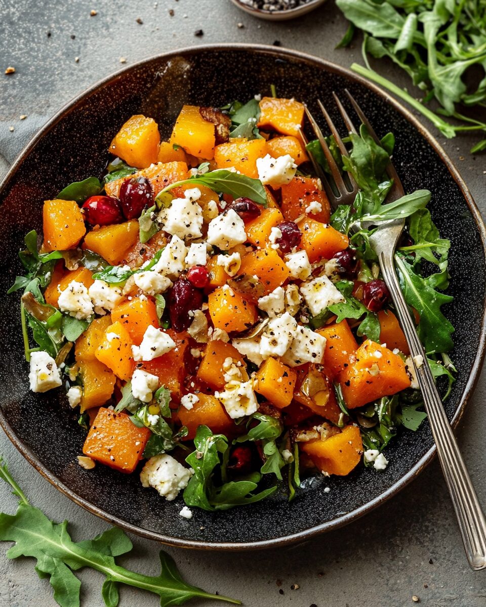 Butternut Squash and Feta Salad