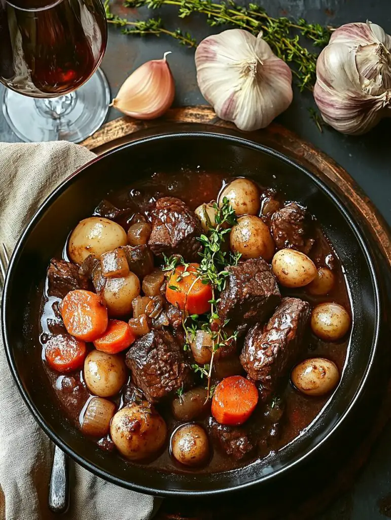 French Beef Bourguignon