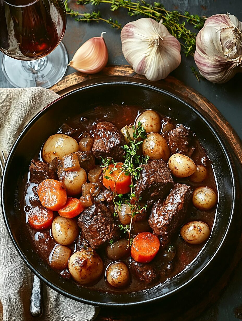 French Beef Bourguignon
