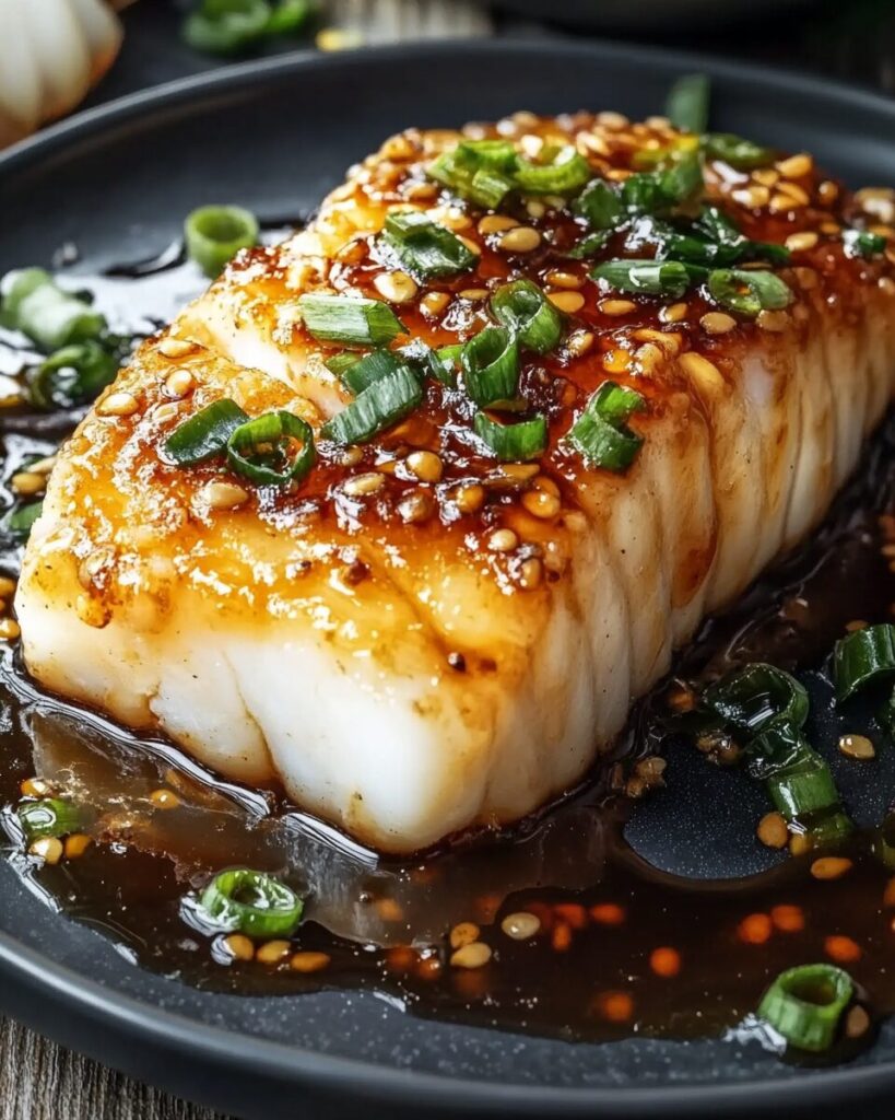 Ginger Soy Glazed Cod