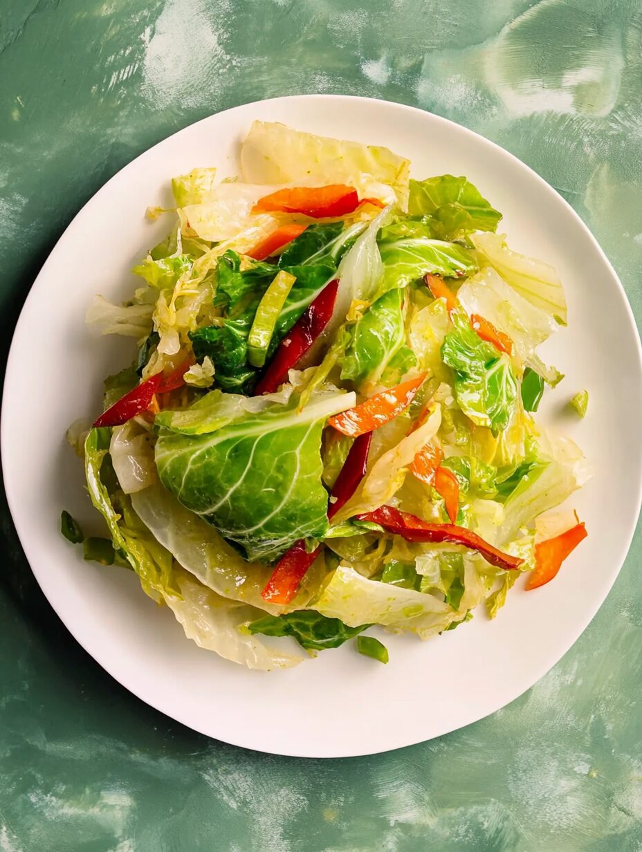 Jamaican Steamed Cabbage