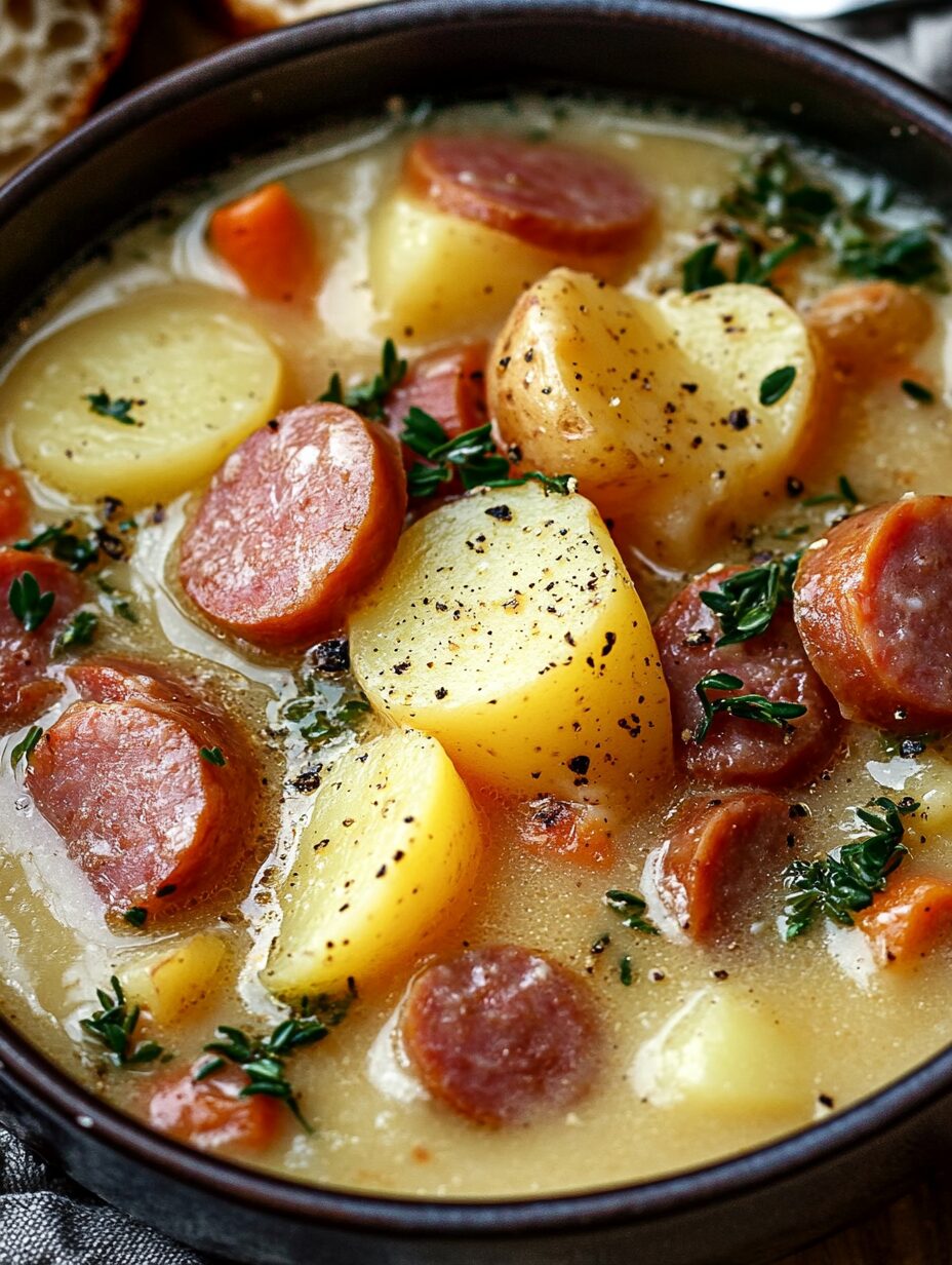 Kielbasa Potato Soup