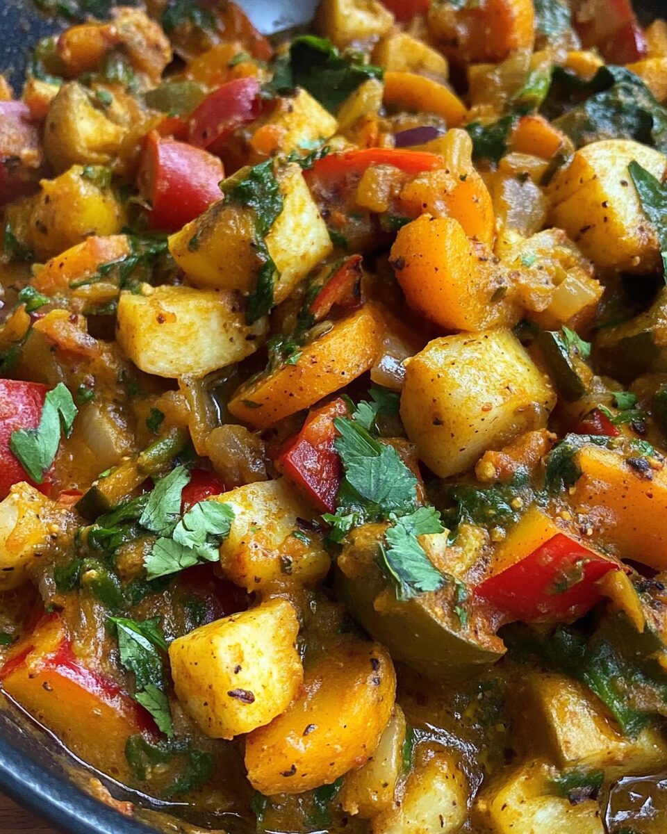 Caribbean Vegetable Curry
