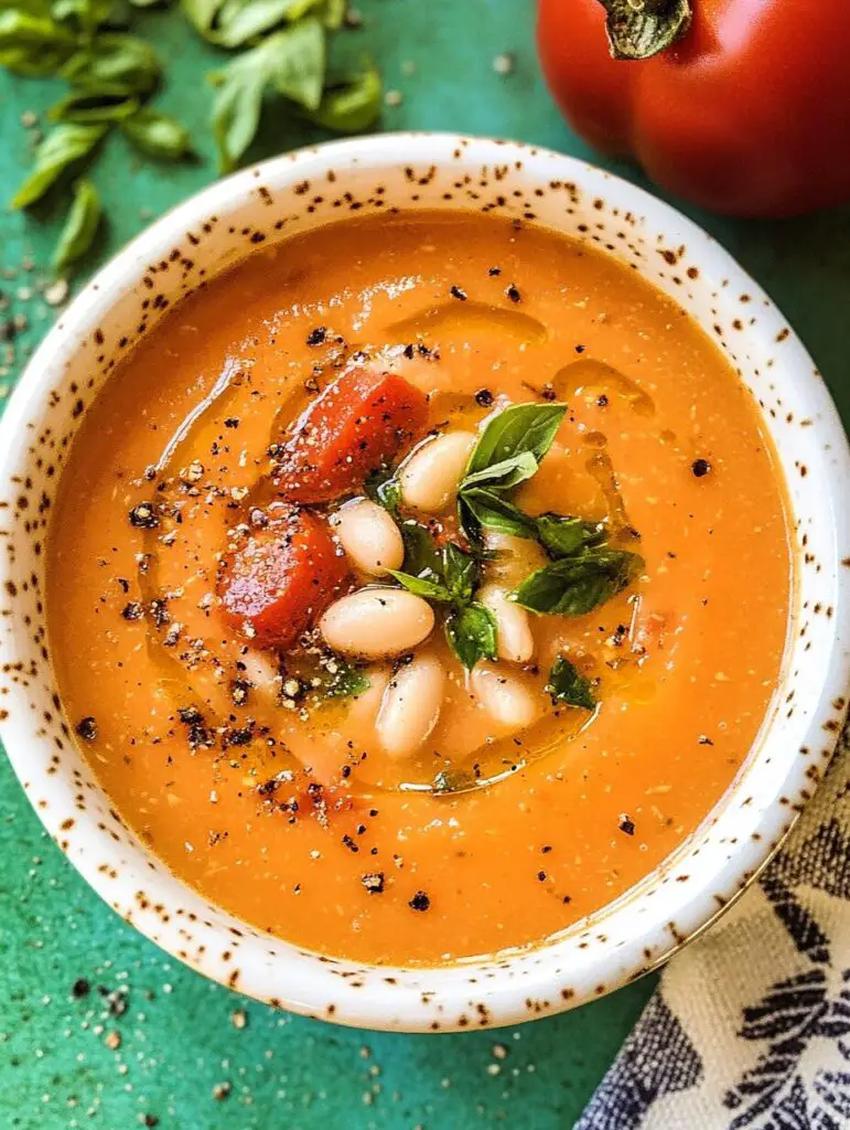 Tomato and White Bean Soup