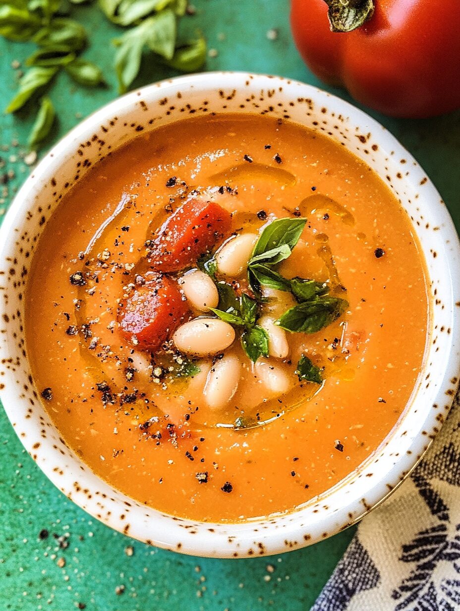 Tomato and White Bean Soup