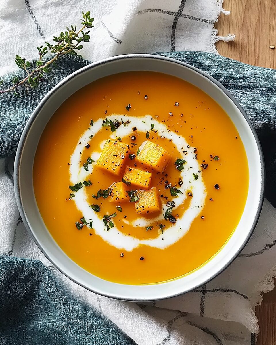 Roasted Butternut Squash Soup