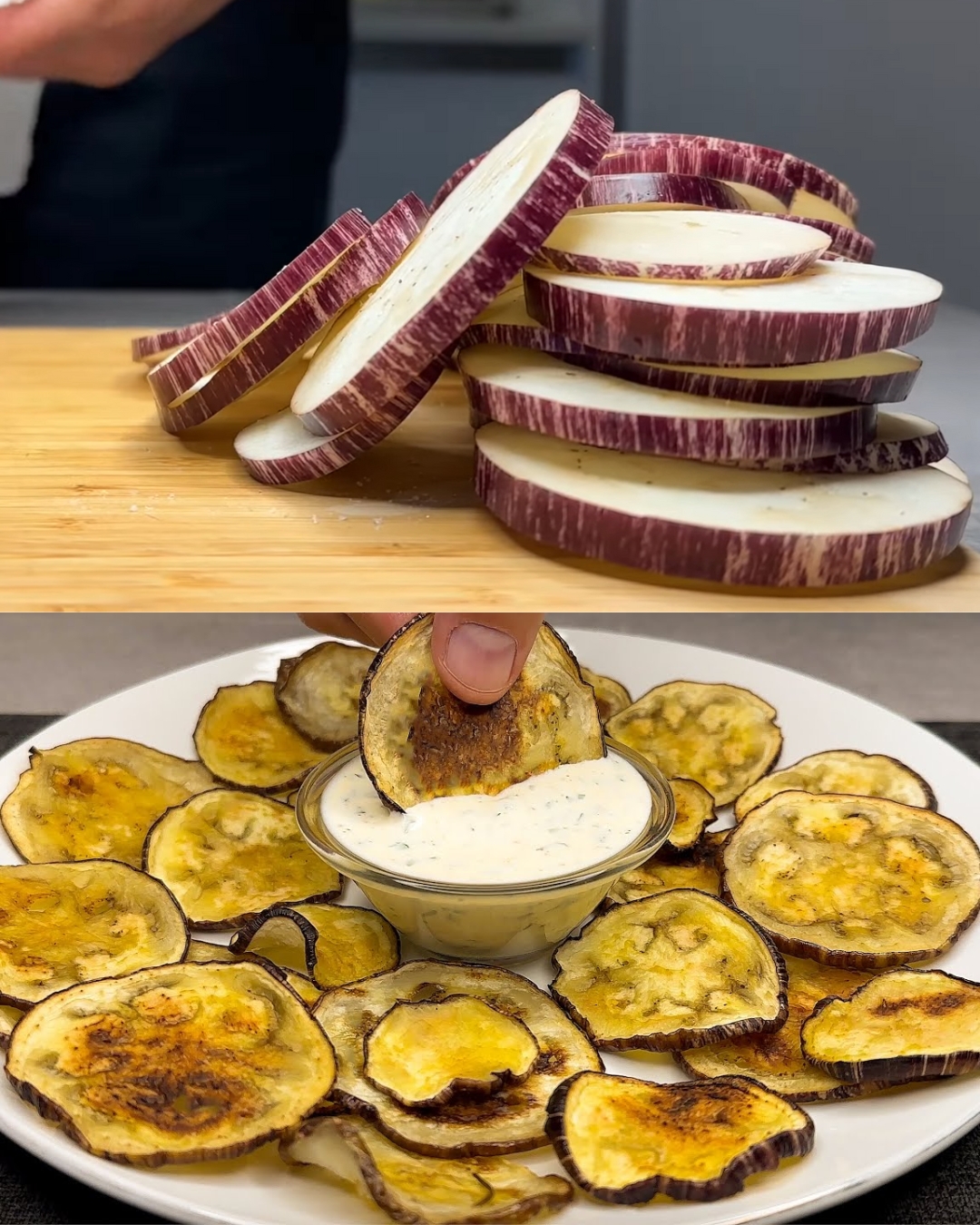 Roasted Eggplant with Yogurt Sauce