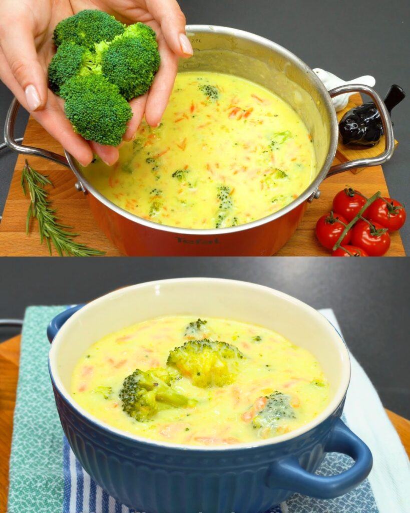 Creamy Broccoli Cheese Soup