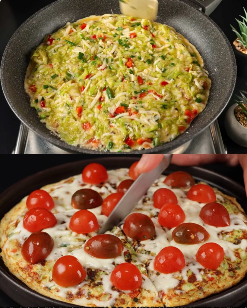Light and Healthy Zucchini Egg Omelette