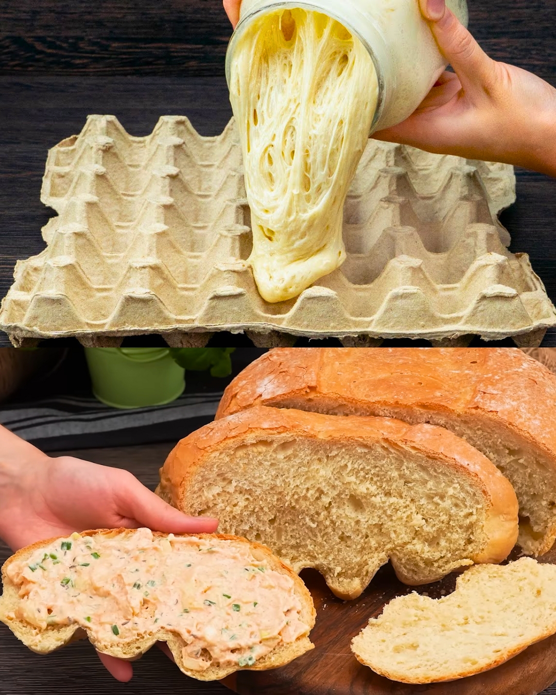 Cheesy Beer Bread with Brie Sauce