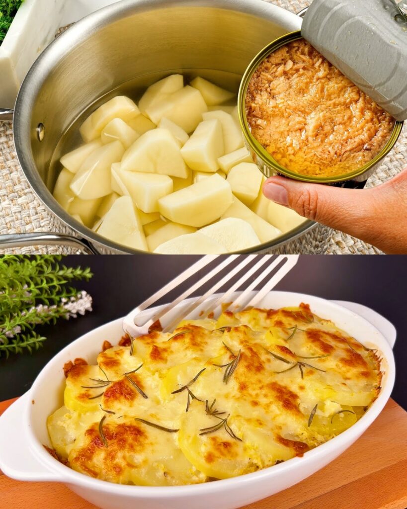 Creamy Tuna and Potato Casserole