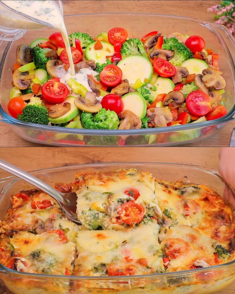 Vegetable and Cheese Casserole
