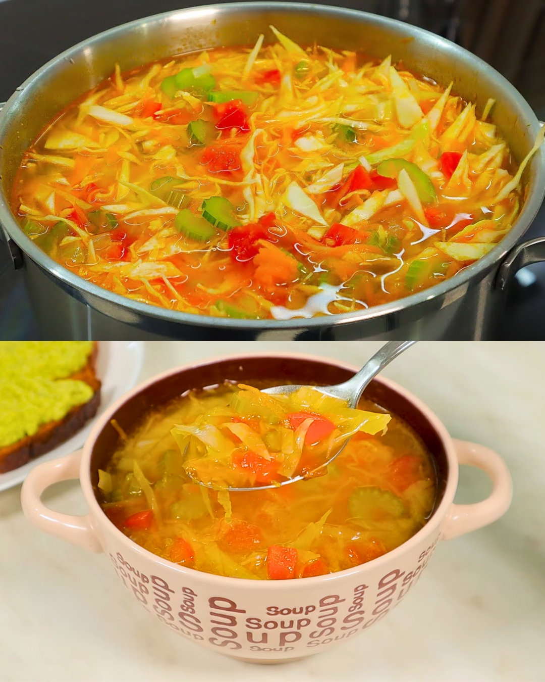 Hearty Vegetable Cabbage Soup